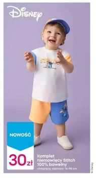 Komplet niemowlęcy Stitch