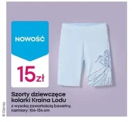 Szorty dziewczęce Kraina Lodu