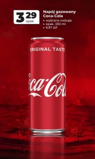 Napój gazowany Coca-Cola