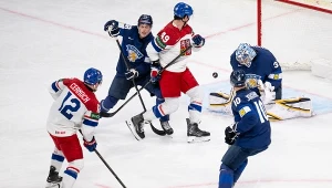 Mecz Finlandia - Czechy w hokejowych MŚ elity