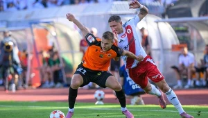Michał Kozajda (z lewej) kontra Fabian Piasecki. W Głogowie nie udało się wyłonić zwycięzcy na dystansie 90 minut 