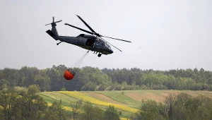 Śmigłowce Black Hawk pomogą w walce z pożarem pod Warszawą
