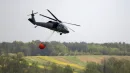 Śmigłowce Black Hawk pomogą w walce z pożarem pod Warszawą