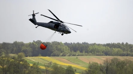 Śmigłowce Black Hawk pomogą w walce z pożarem pod Warszawą
