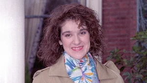 20-letnia Celine Dion w 1988 r. po wygranej na Eurowizji