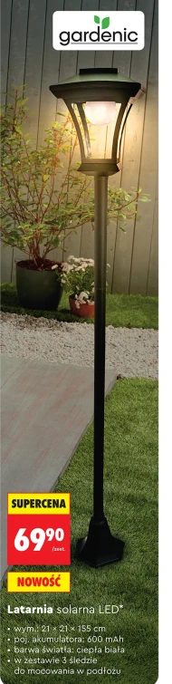 Latarnia led Gardenic