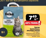 Żwirek bentonitowy Kiciuś