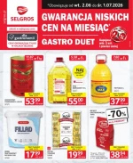 Oferta gastronomiczna - Selgros