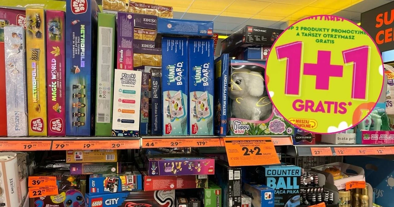 Dzień Dziecka w Biedronce. Tylko dziś zabawki gratis, Kinder Joy 2+2 i lody 1+1
