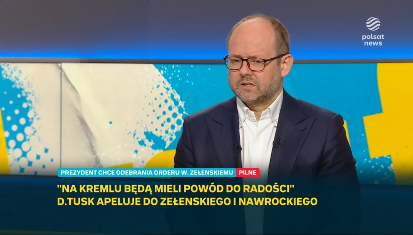 Marcin Przydacz w "Graffiti" o odebraniu Zełenskiemu Orderu Orła Białego