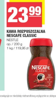 Kawa rozpuszczalna Nescafe