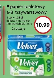 Papier toaletowy Velvet