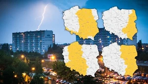Burze będą się kręcić nad Polską bez przerwy. Wiemy, gdzie trzeba uważać