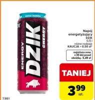 Napój energetyczny Dzik