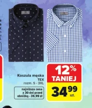 Koszula męska TEX