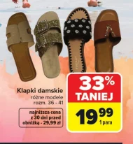 Klapki damskie
