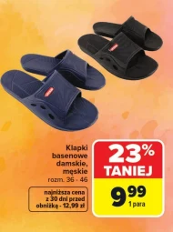 Klapki basenowe