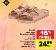 Klapki TEX