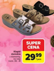 Klapki damskie