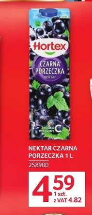 Czarna porzeczka Hortex