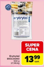 Erytrytol Ekologiko