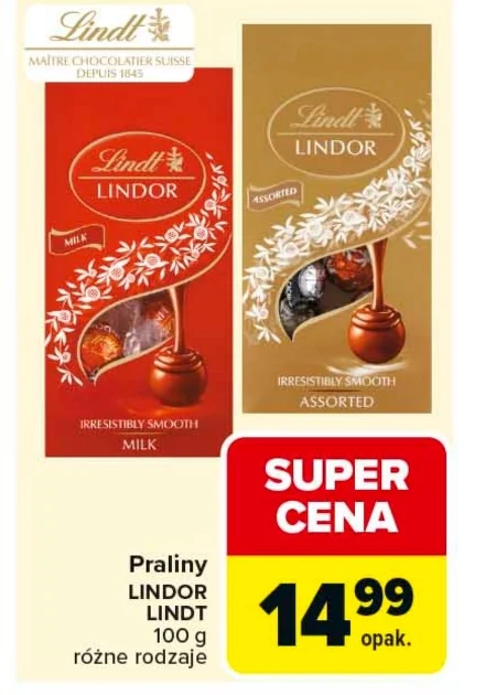 Праліне Lindor