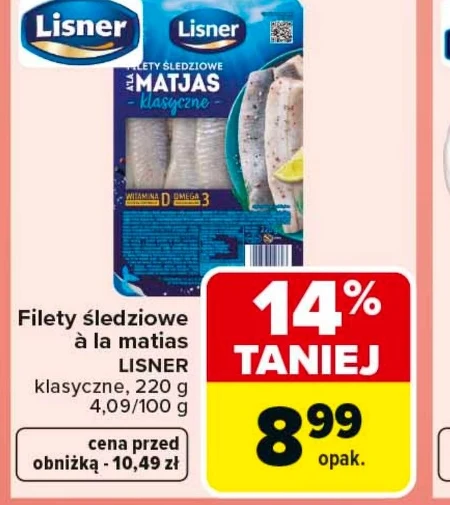 Філе оселедця Lisner