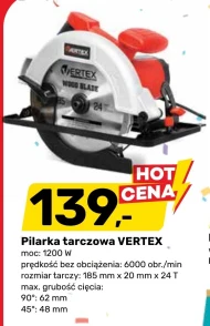 Pilarka tarczowa Vertex