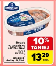 Śledzie Kapitan Navi