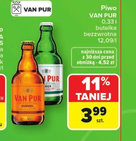 Пиво Van Pur
