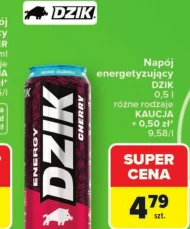 Napój energetyczny Dzik
