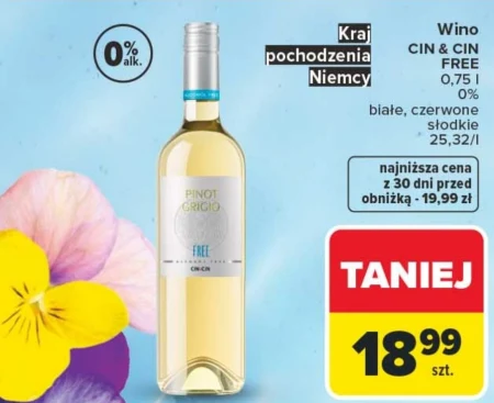 Червоне вино Cin&Cin