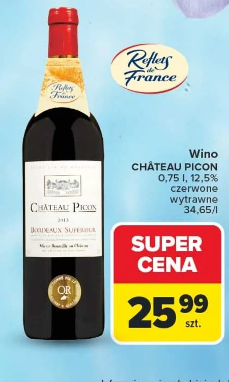 Сухе вино Chateau Picon