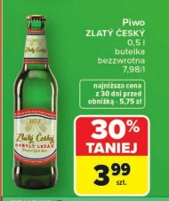 Пиво Zlatý Český