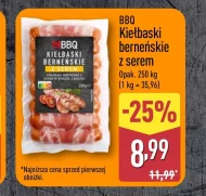 Kiełbaski BBQ