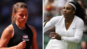 Maja Chwalińska i Serena Williams