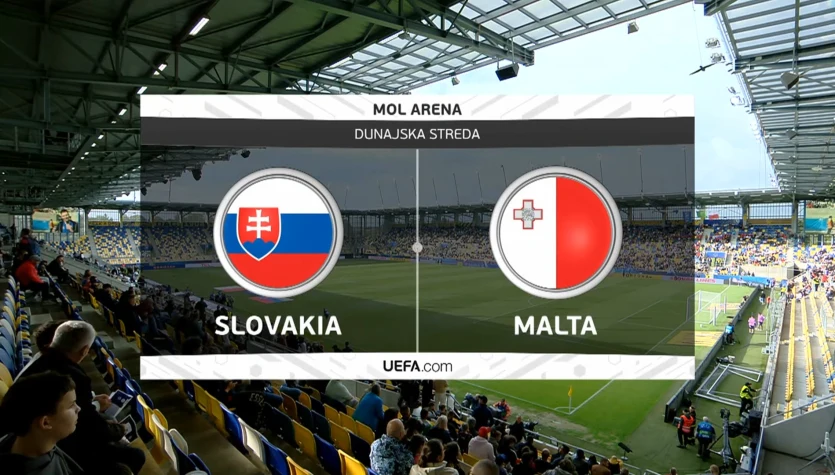 Słowacja - Malta. Skrót meczu. WIDEO