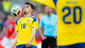 Mecz Norwegia - Szwecja rozgrywany w ramach przygotowań do mistrzostw świata