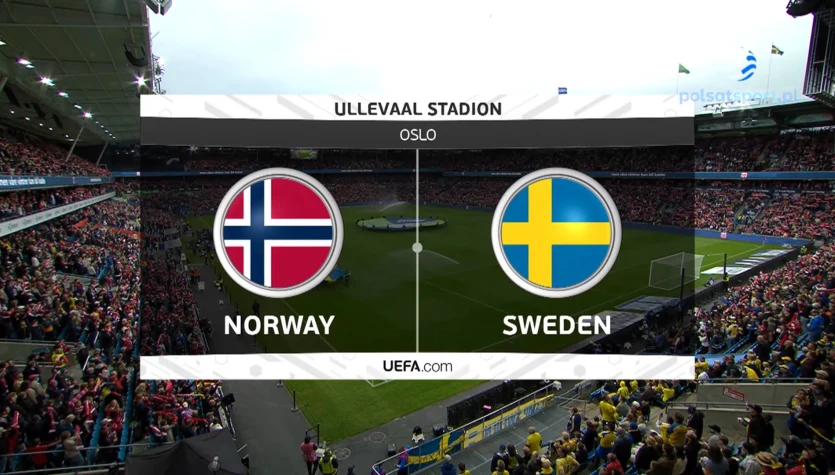 Norwegia - Szwecja. Skrót meczu. WIDEO