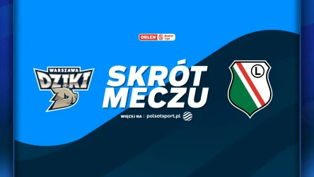 Dziki Warszawa - Legia Warszawa. Skrót meczu. WIDEO