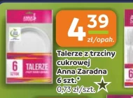 Talerz z trzciny cukrowej Anna Zaradna