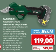 Sekator akumulatorowy Parkside