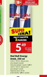 Napój energetyczny Red Bull