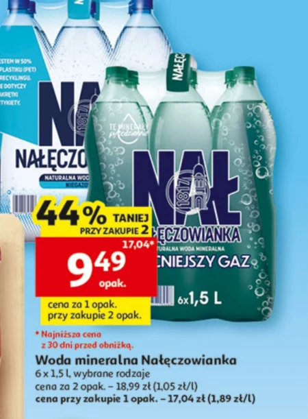 Мінеральна вода Nałęczowianka