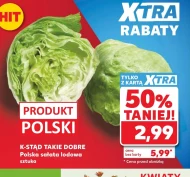 Sałata lodowa K-Stąd Takie Dobre