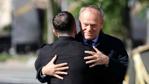 Donald Tusk z Wołodymyrem Zełenskim