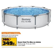 Basen na stelażu Bestway