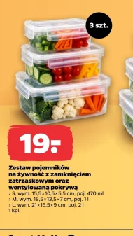 Zestaw pojemników S!