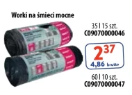 Worki na śmieci Mocne