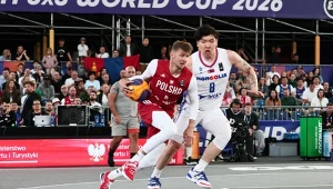 Gortat na trybunach, koszmarny początek Polaków. Koniec przed czasem